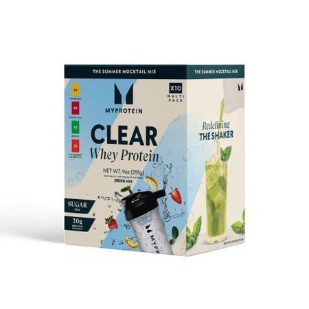 Myprotein Clear Whey Isolate, Sample Sachet 10 pack (USA)