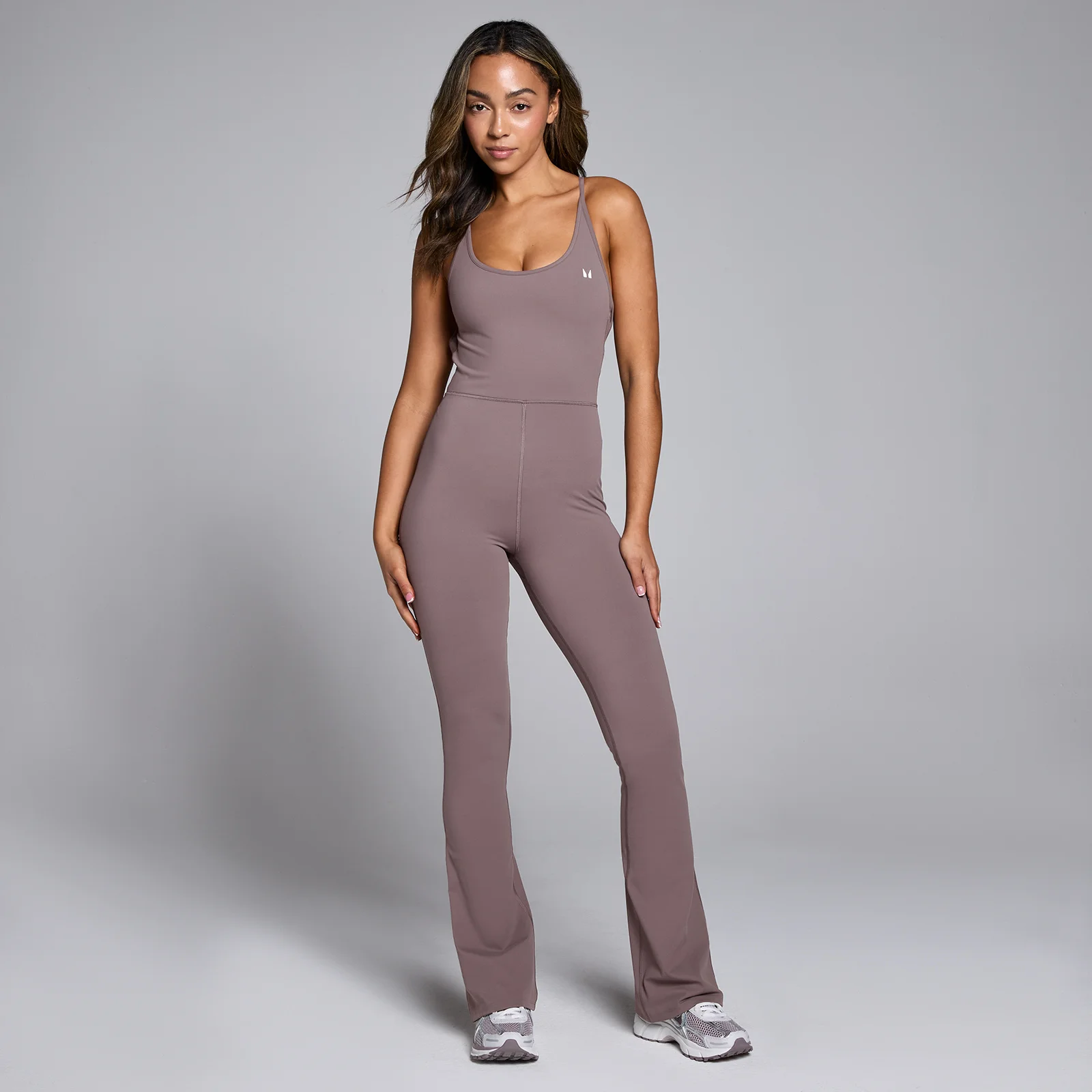 MP Women's Tempo Flared All In One - Mocha - XS Image 1