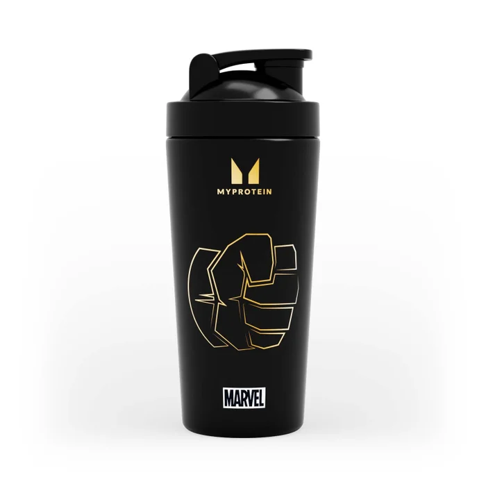 Myprotein X Sportshaker Hulk Plastic Shaker - Black