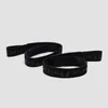 Myprotein Silicone Gripped Lifting Straps - Black