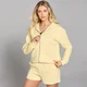 MP Women's Basics Zip Through Hoodie - Butter