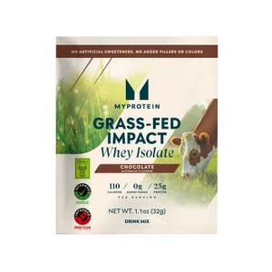 MyProtein Grass-Fed Impact Whey Isolate, Sample (USA) - Flavour Chocolate