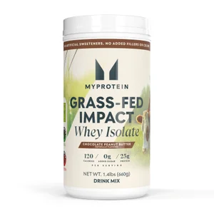 Grass-Fed Impact Whey Isolate - Flavour Chocolate Peanut Butter