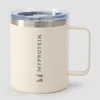 Myprotein Recycled Metal Coffee Cup 350ml - Natural Cream