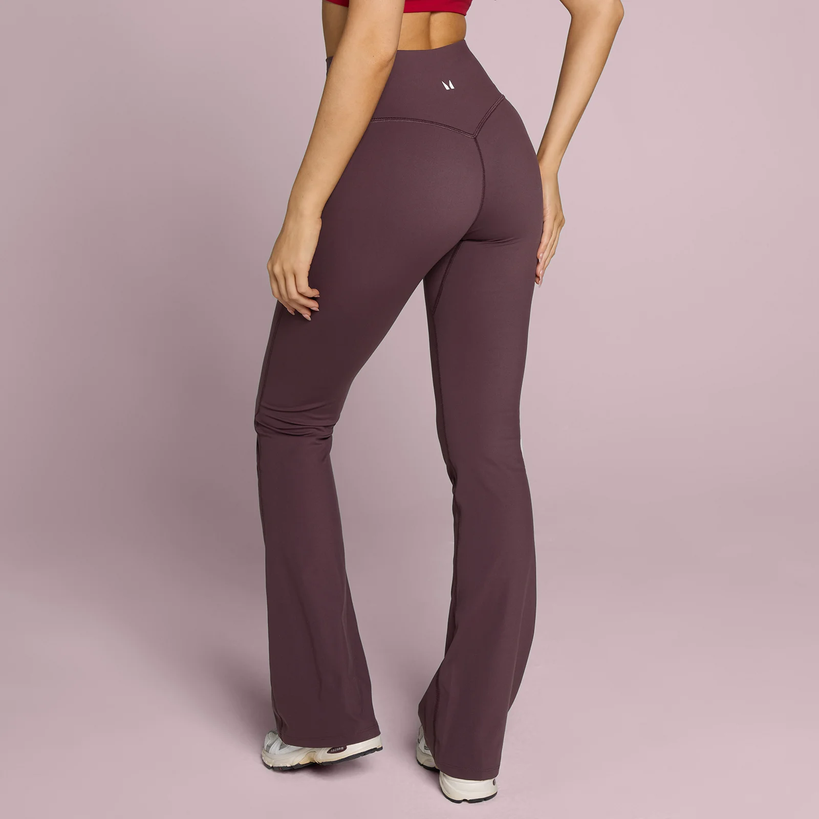 MP Women's Tempo Tall Flared Leggings - Fudge - S Image 1