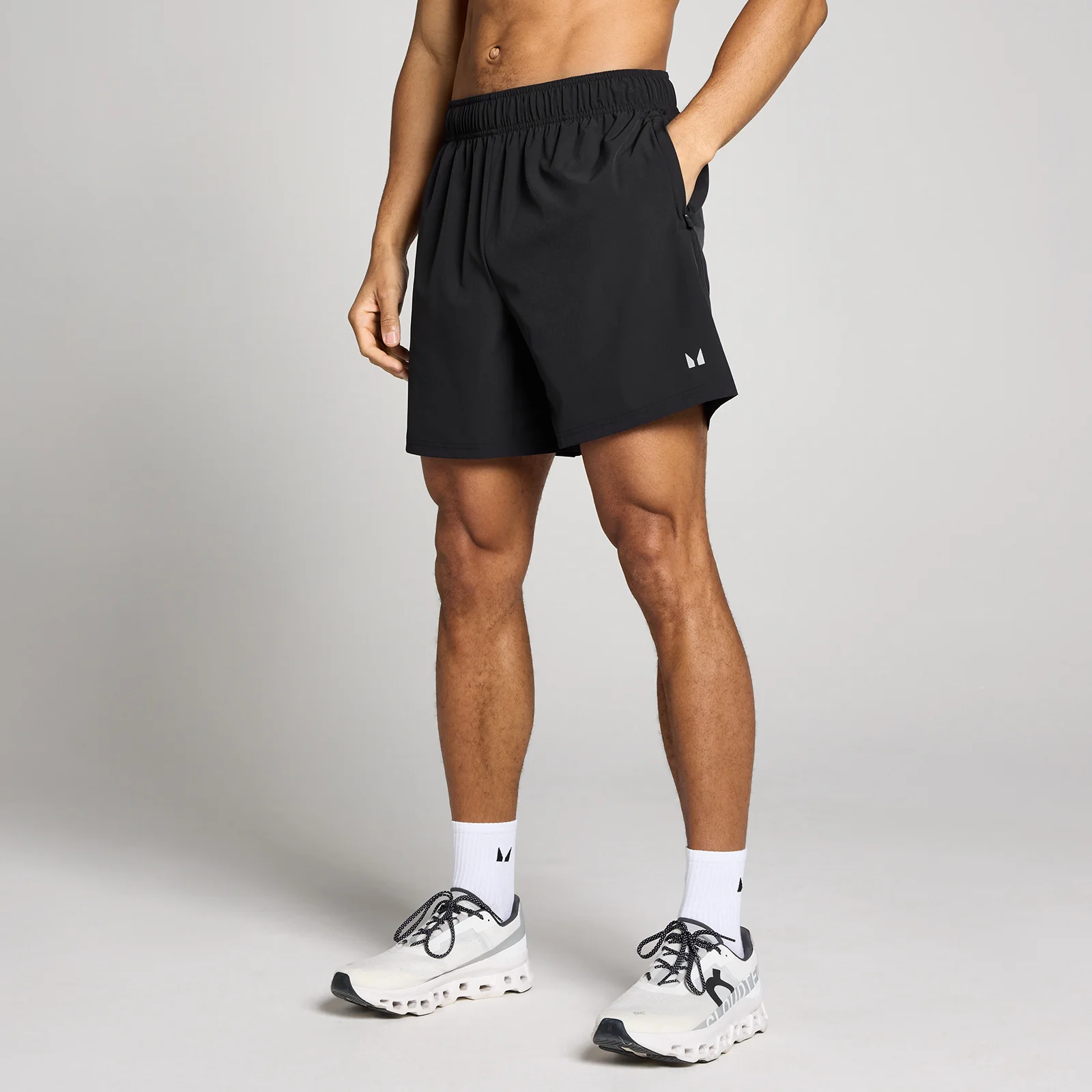 MP Men's 7" Woven Training Shorts - Black - L Image 1