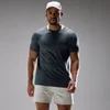 MP Men's Training Ultra Gridded T-Shirt - Anchor Grey