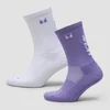 MP Move Club Running Socks (2 pack) - Dusted Grape