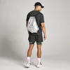 MP Metallic Drawstring Bag - Black