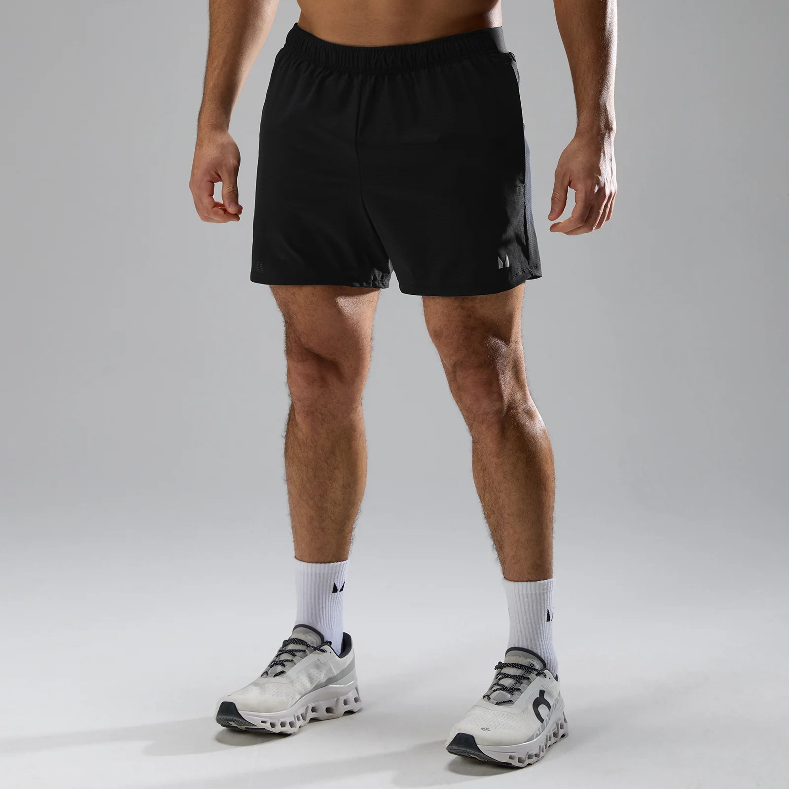 MP Men's Velocity Ultra 5" 2-in-1 Mesh Short - Black - XS Image 1