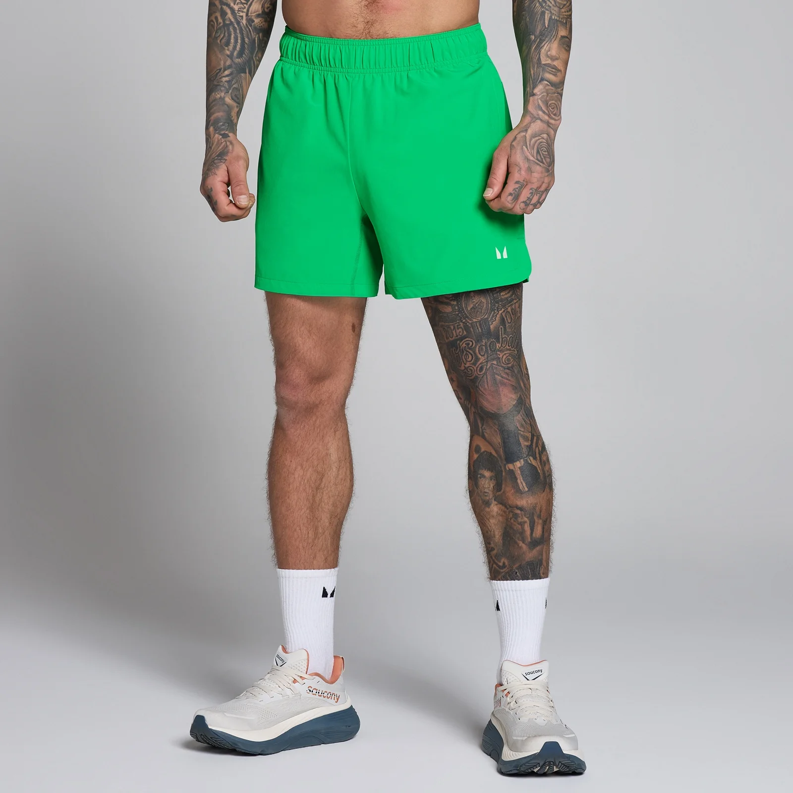 MP Men's Training 5" Woven Short - Zesty Green - XS Image 1