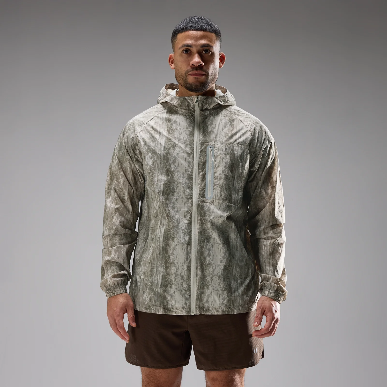 MP Men's Velocity Ultra Lightweight Packable Jacket - Terrafade - XS Image 1