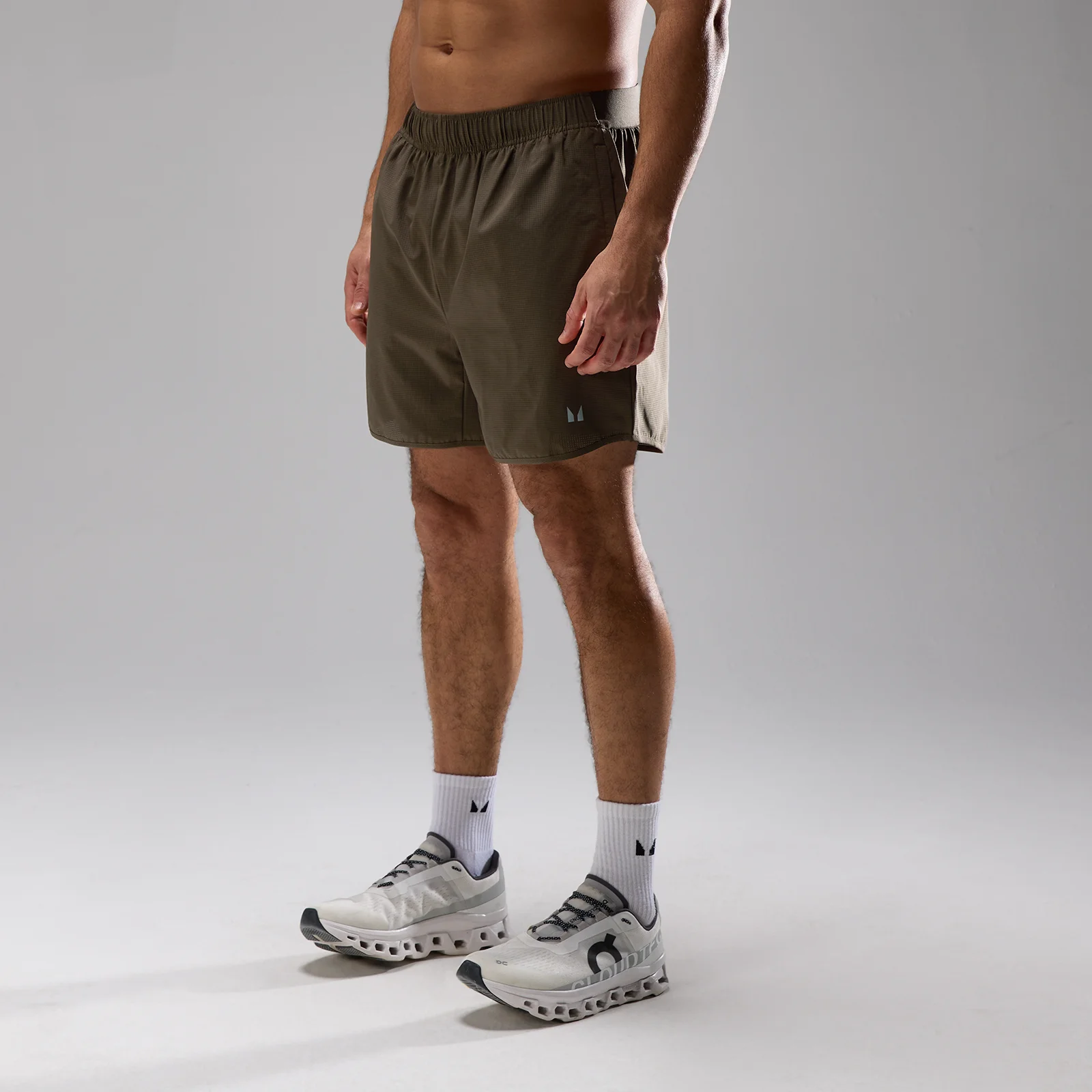 MP Men's Velocity Ultra 5" 2-in-1 Mesh Short - Earth - XS Image 1