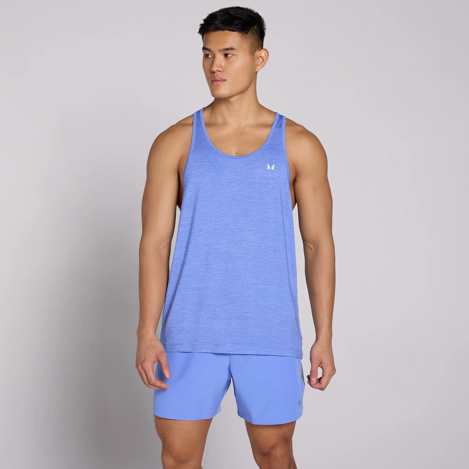 MP Men's Tempo Marl Vest - Cornflower Blue - XXL Image 1