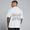 MP Men's Lift Graphic Washed Oversized Cotton T-Shirt - Vintage White