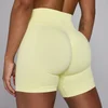 MP Women's Lift Seamless Shorts - Lemon
