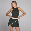 MP Women's Tempo High Neck Vest - Washed Black