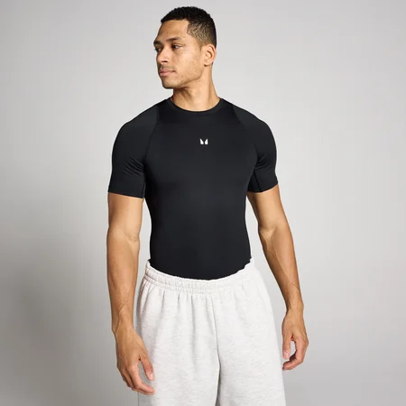 MP Men's Training Short Sleeve Baselayer - Black