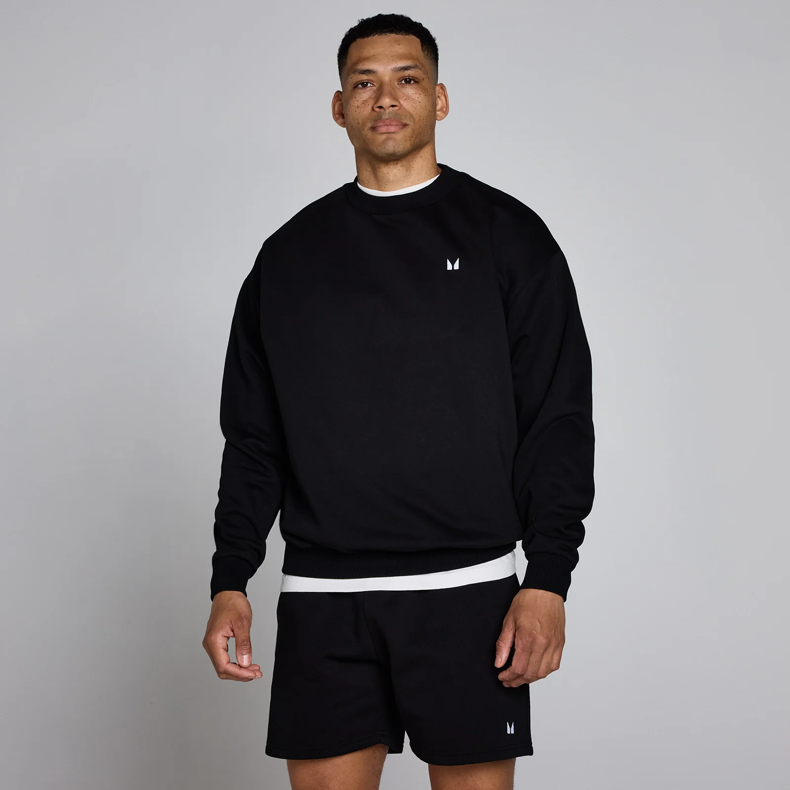 MP Men's Rest Day Oversized Sweatshirt - Black - XS Image 1