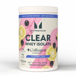 Clear Whey Isolate + Collagen & Probiotic - Flavour Blueberry Yuzu