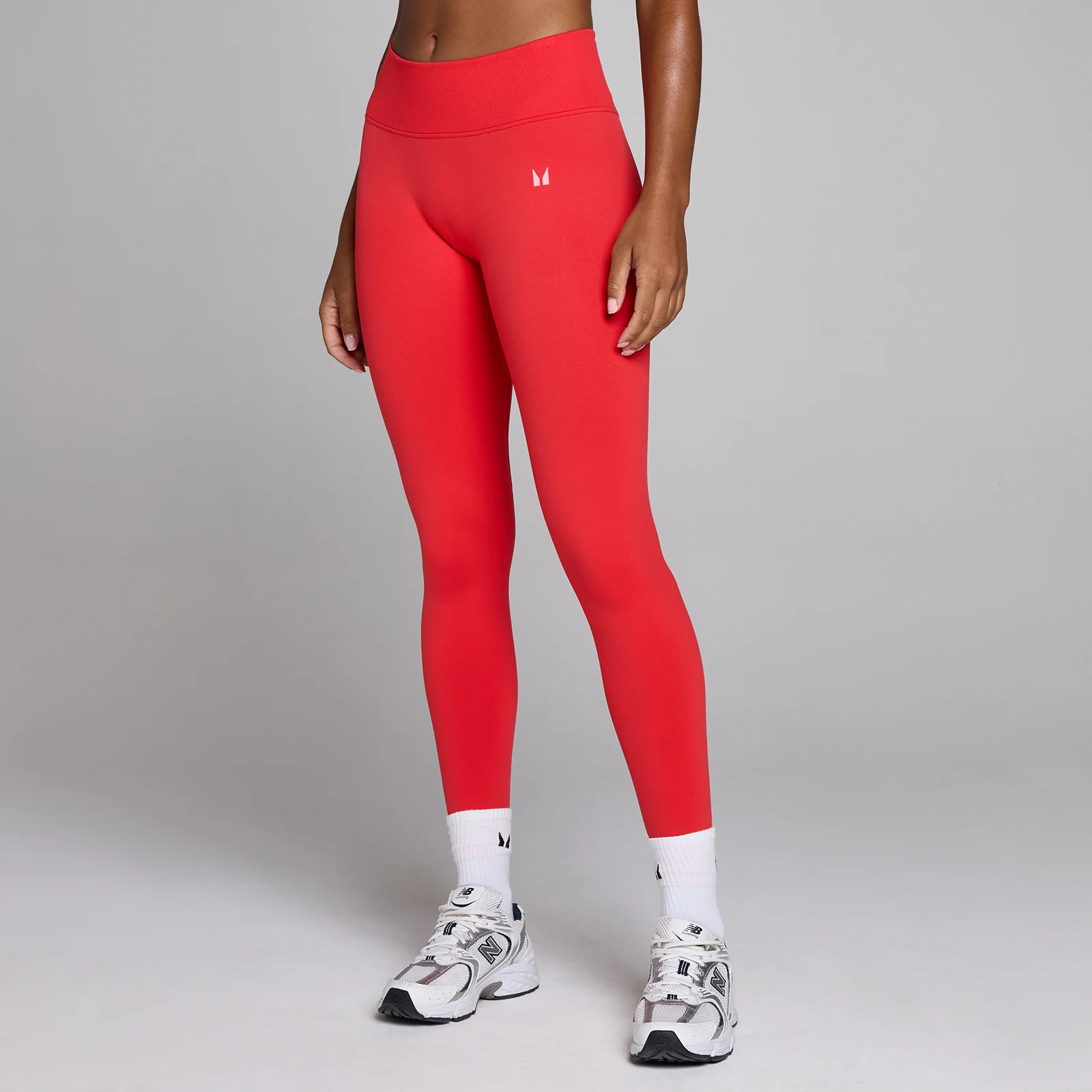 MP Women's Seamless Invisible Scrunch Leggings - Crimson - XS Image 1