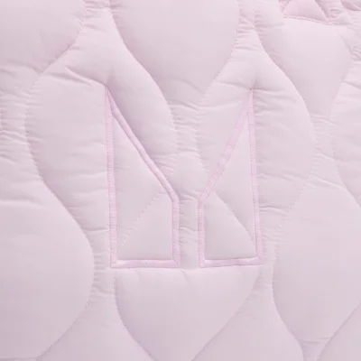 MP Quilted Padded Tote Bag - Blush Pink Image 6
