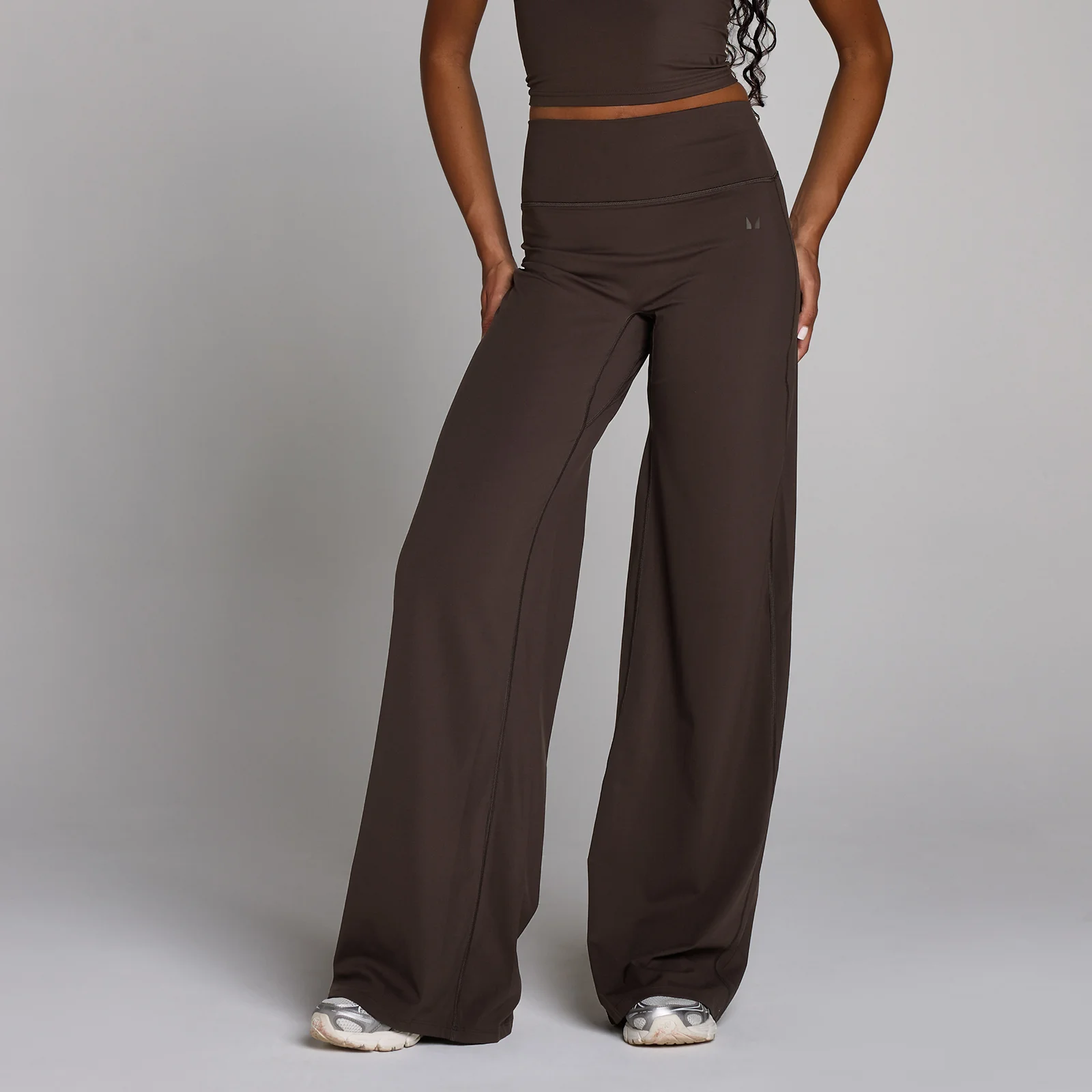 MP Women's Tall Tempo Wide Leg Trousers - Cocoa - XS Image 1