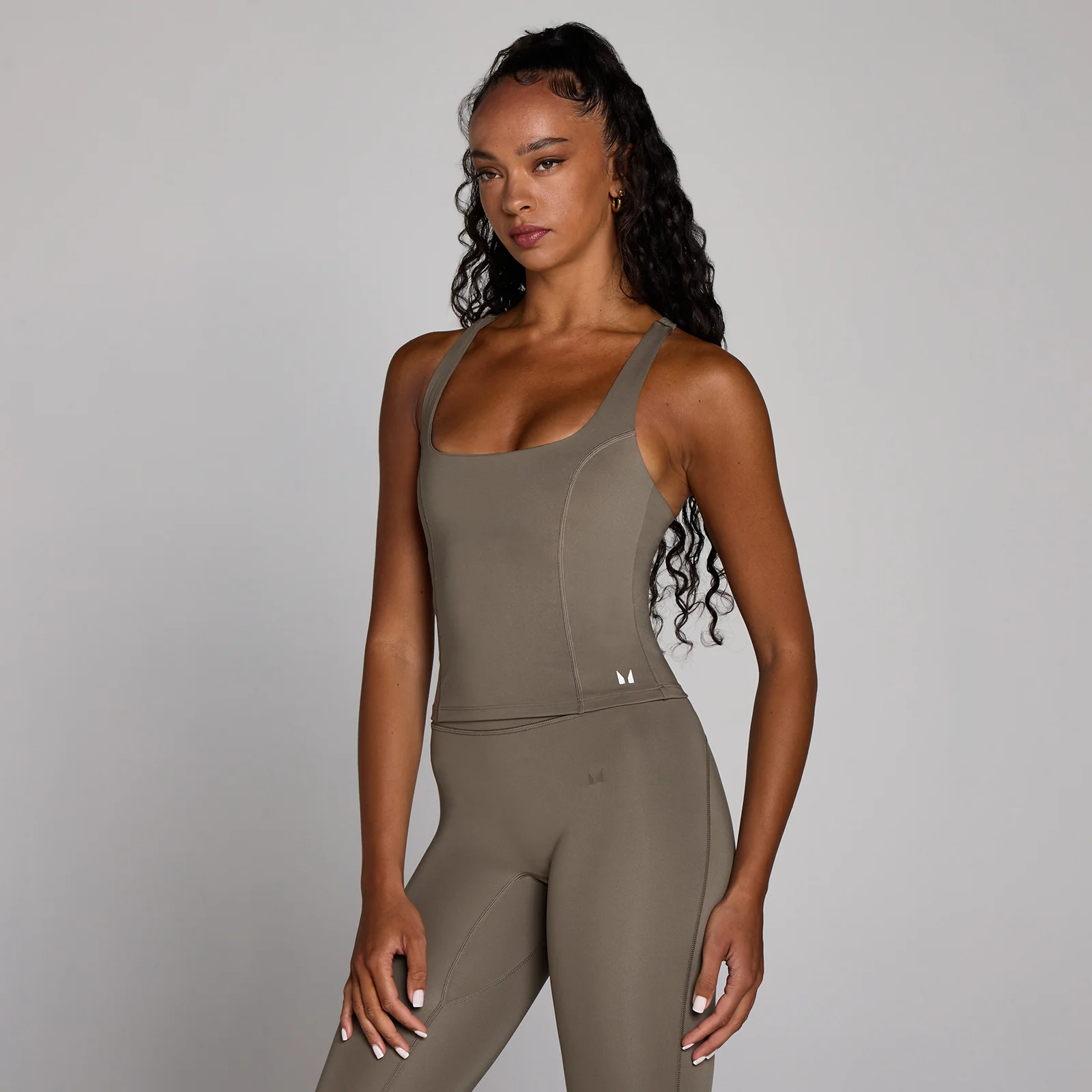 MP Women's Training Racer Back Vest - Espresso - L Image 1