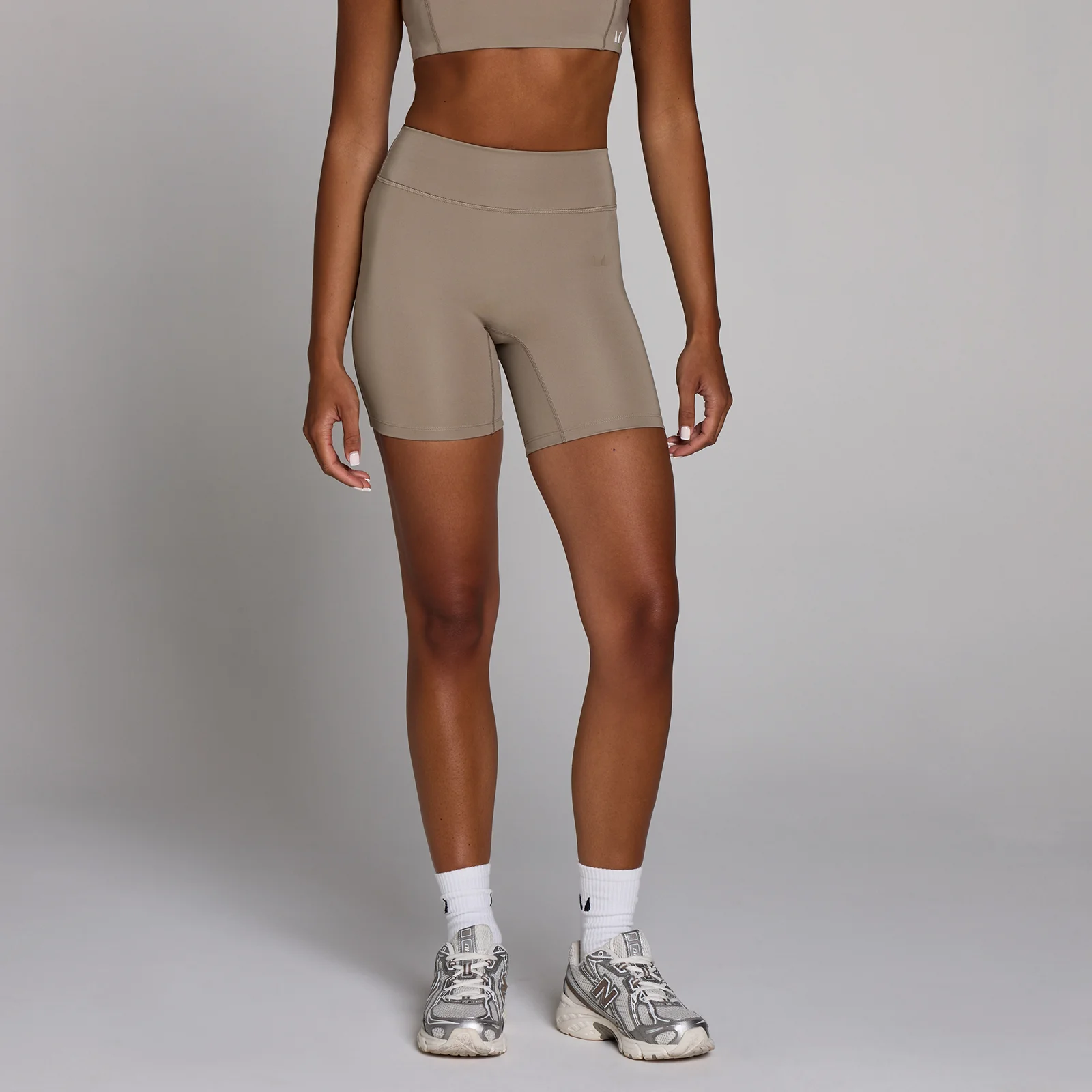 MP Women's Training Shorts - Light Taupe - XS Image 1