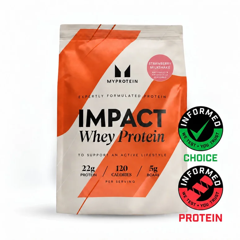 Impact Whey Protein - 25servings - Strawberry Milkshake