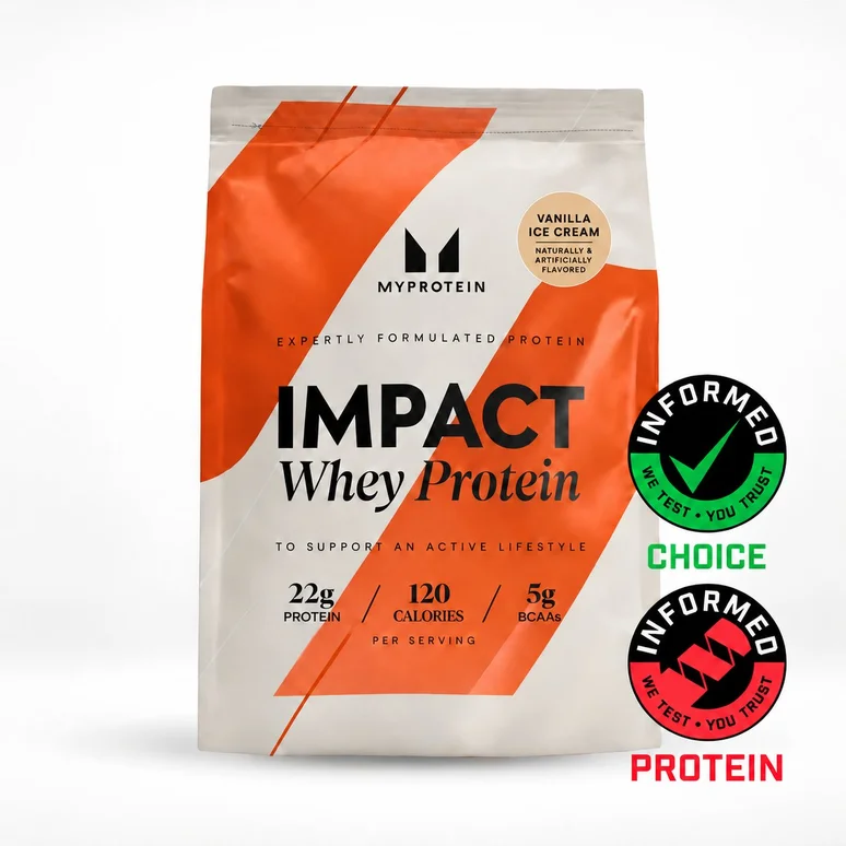 Impact Whey Protein - 65servings - Vanilla Ice Cream