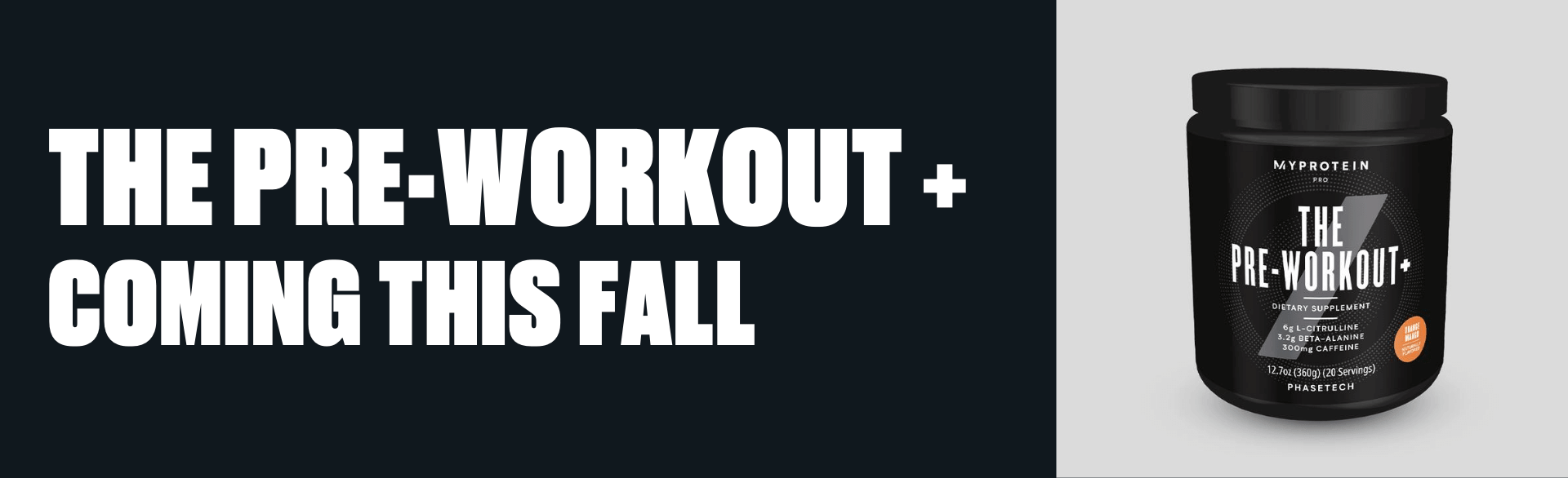 COMING SOON - THE Pre-Workout+