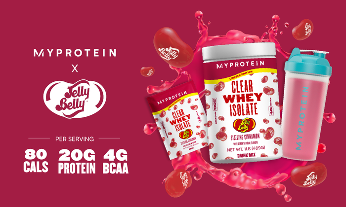 Jelly Belly Sizzling Cinnamon | Clear Whey Isolate